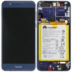 Écran complet Honor 8 Huawei Bleu 02350USN
